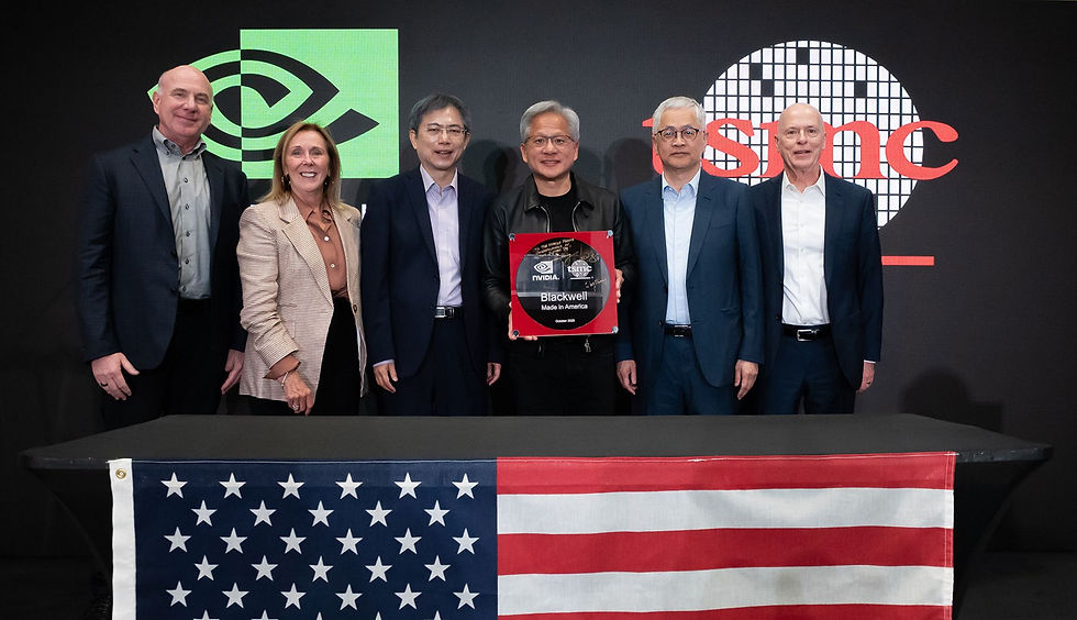 Eerste Amerikaanse productie van toonaangevende AI-chip