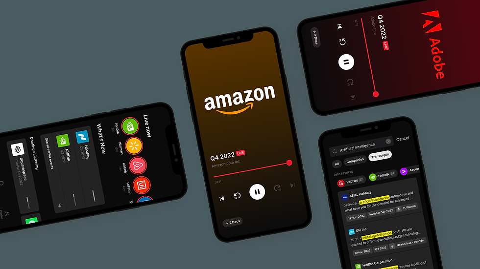Quartr laat beleggers live luisteren naar earnings calls van bedrijven