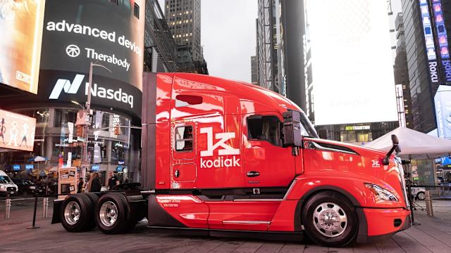 Kodiak AI bouwt autonome vrachtwagens