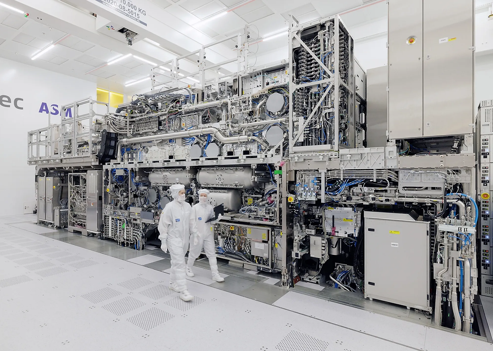 ASML enige wereldwijde leverancier van EUV-lithografiemachines