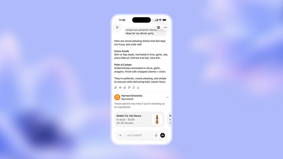 OpenAI gaat advertenties toevoegen aan ChatGPT
