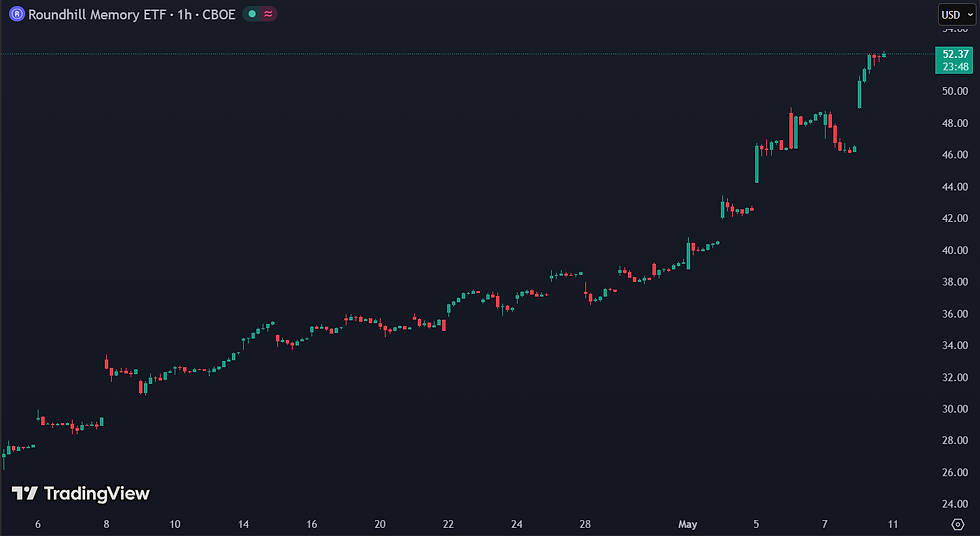 DRAM ETF behoort tot de snelst groeiende ETF's met grote inflow: