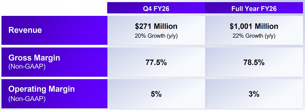Outlook Q4 SentinelOne: