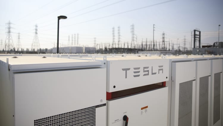 De energietak van Tesla groeit stevig met 27%