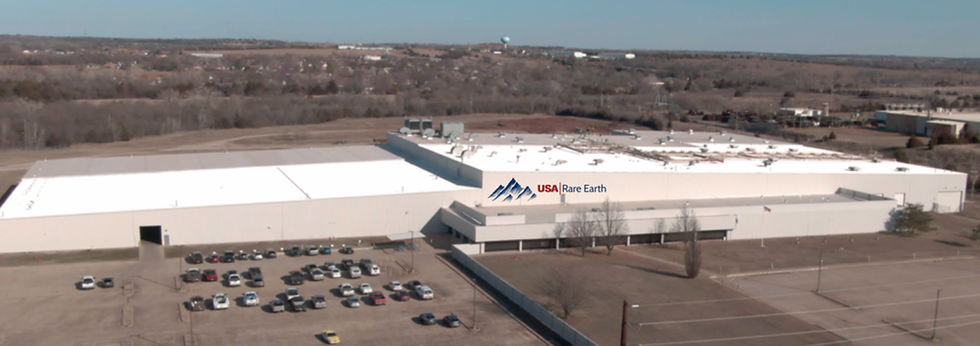 USA Rare Earth is bezig met de bouw van een eigen magnetenfabriek in Oklahoma