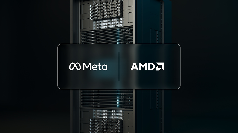 Meta tekent meerjarige overeenkomst met AMD voor AI infrastructuur