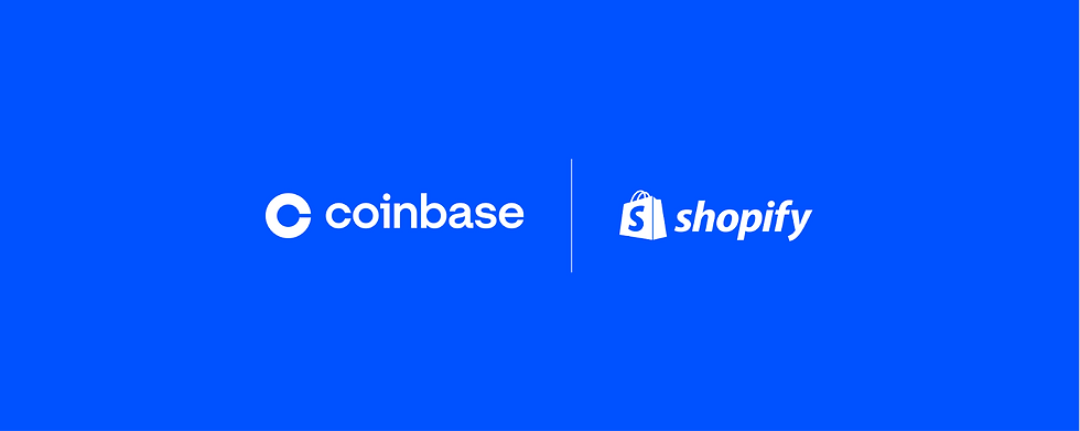 Samenwerking Coinbase en Shopify