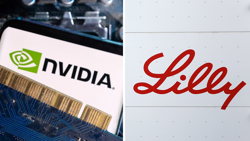 Nvidia en Eli Lilly bundelen krachten in AI-onderzoek