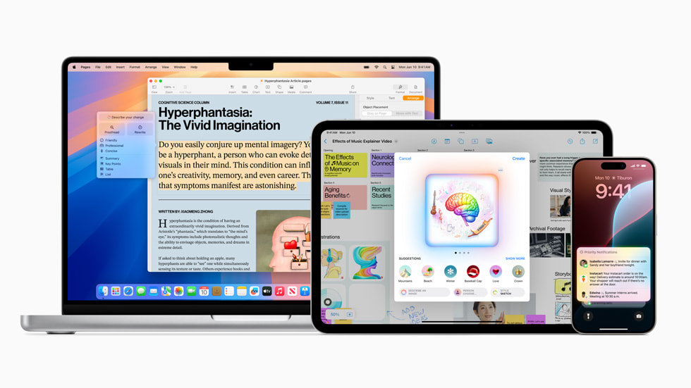 Apple zet in op AI met Apple Intelligence