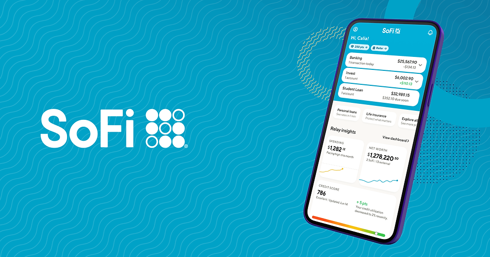 SoFi Technologies financieel platform