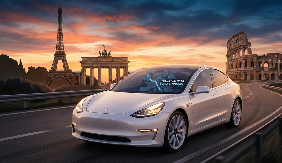 Tesla versnelt FSD doorbraak in Nederland, kijkt naar Europa