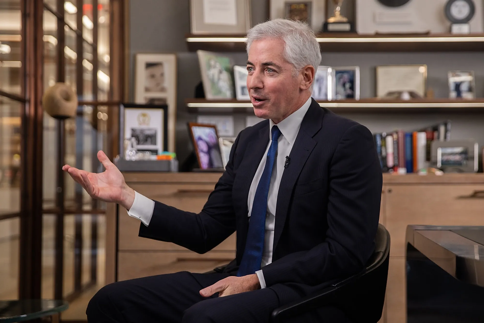 Miljardenportefeuille van Ackman draait om drie keuzes