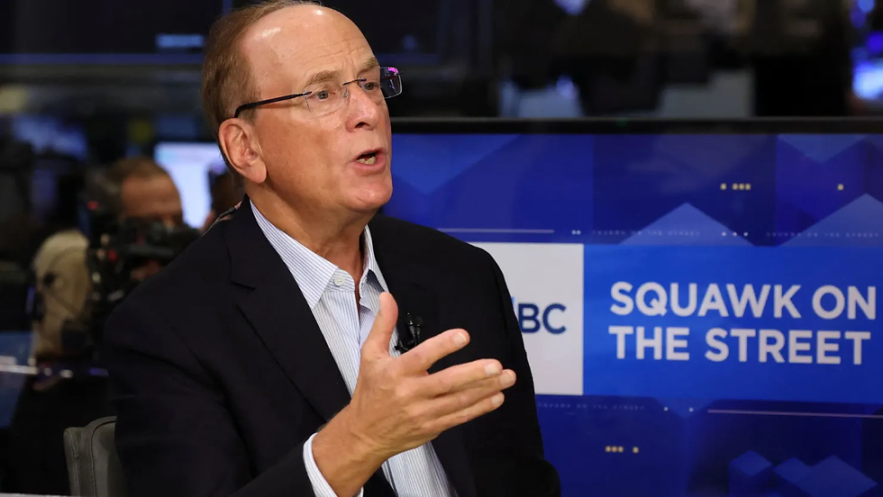 BlackRock topman Larry Fink waarschuwt beleggers voor de risico’s van markttiming