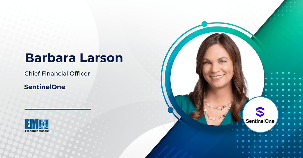 entinelOne CFO Barbara Larson vertrekt begin 2026