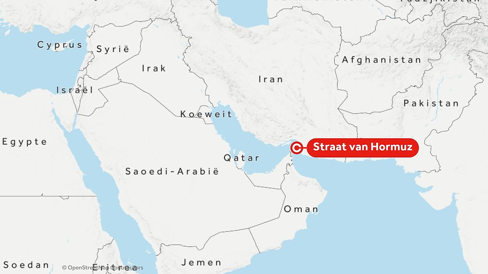 Straat van Hormuz cruciale doorgang voor wereldwijde oliehandel