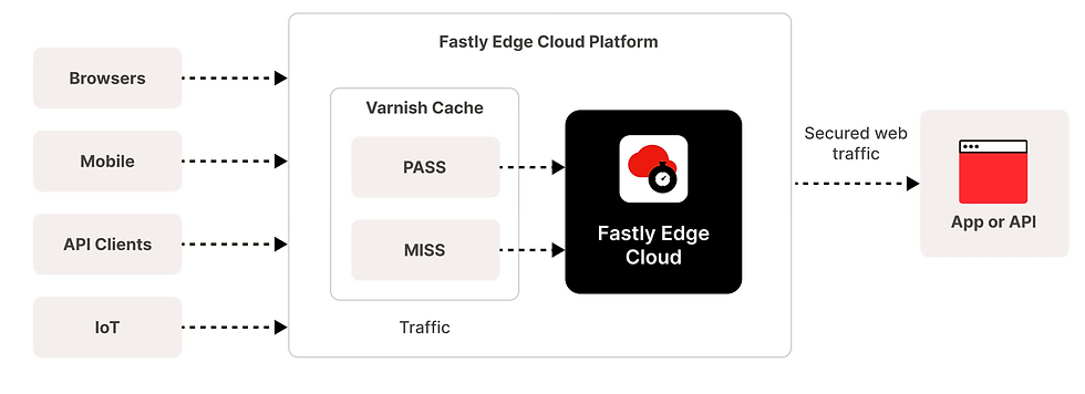 Het Cloud Platform van Fastly.