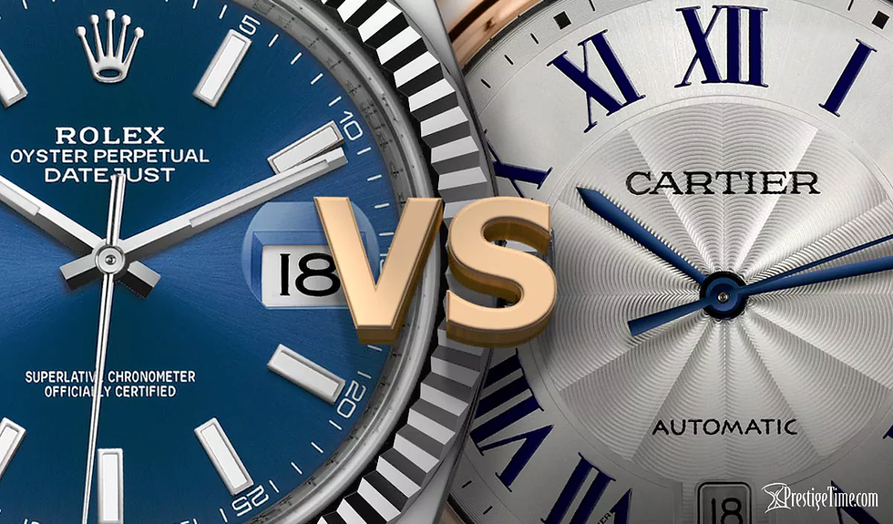 Rolex is niet langer koning: Cartier pakt de winst met +299%.