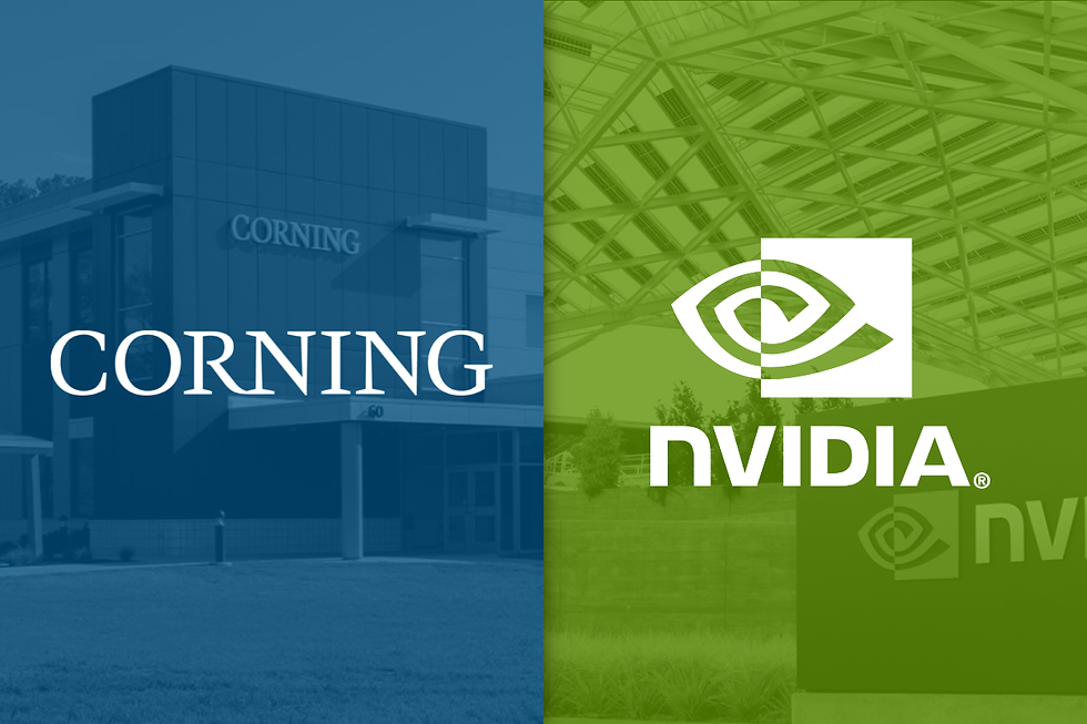 Waarom Nvidia miljarden investeert in Corning voor de toekomst van AI datacenters