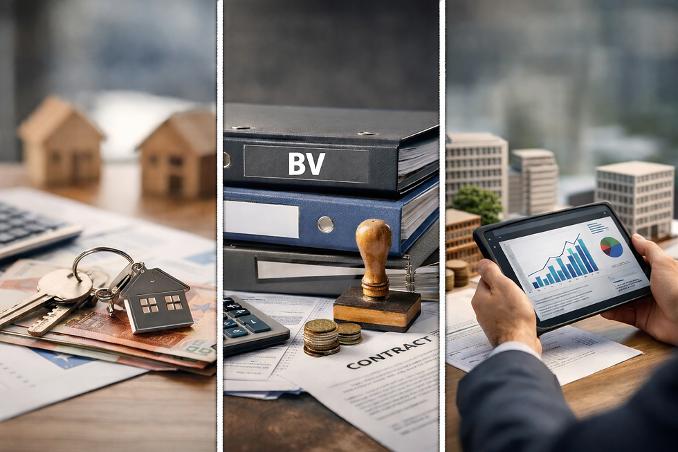 De keuze: vastgoed beleggen in privé, een BV of via een vastgoedfonds?