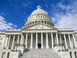 Koepel en voorgevel van het Amerikaanse Capitool in Washington, archieffoto gepubliceerd in maart 2018.