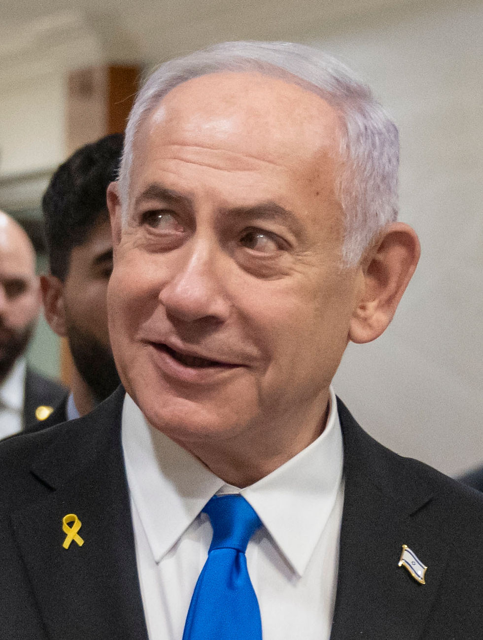 Benjamin Netanyahu bij het Pentagon, archieffoto van 5 februari 2025